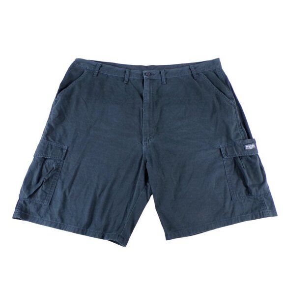 Wrangler Authentic Issue Black Twill Cargo Shorts Relaxed Fit Size 46 #473 - Picture 1 of 4